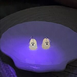 Spooky Glow Ghost Earrings